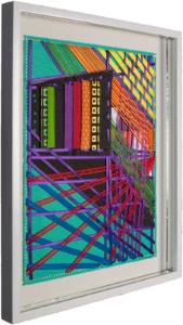Serie Ambigüedad Cinética, obra 25, vista lateral